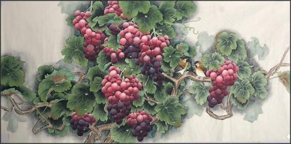 工笔画家程娟作品赏析