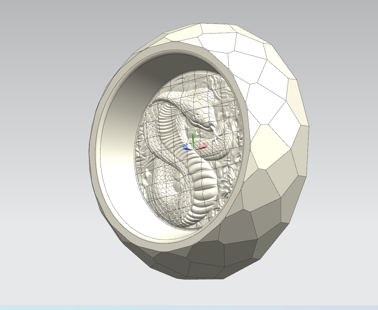 ug钻石烟灰缸图档