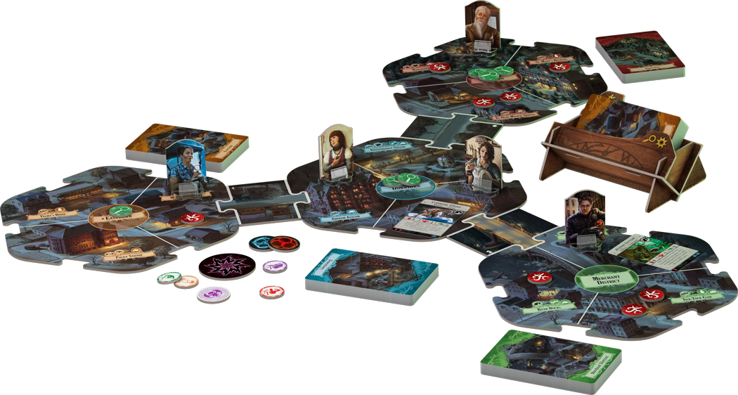 《诡镇奇谈:版图游戏》 arkham horror: 3rd edition