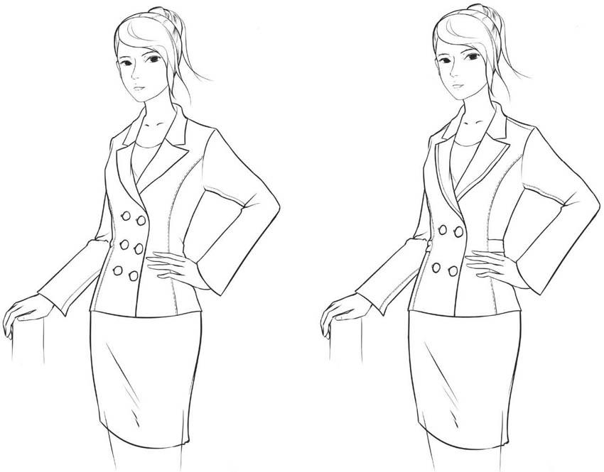 第一节 女西服概述 - 成衣制作工艺·女西服篇 - 知乎书店