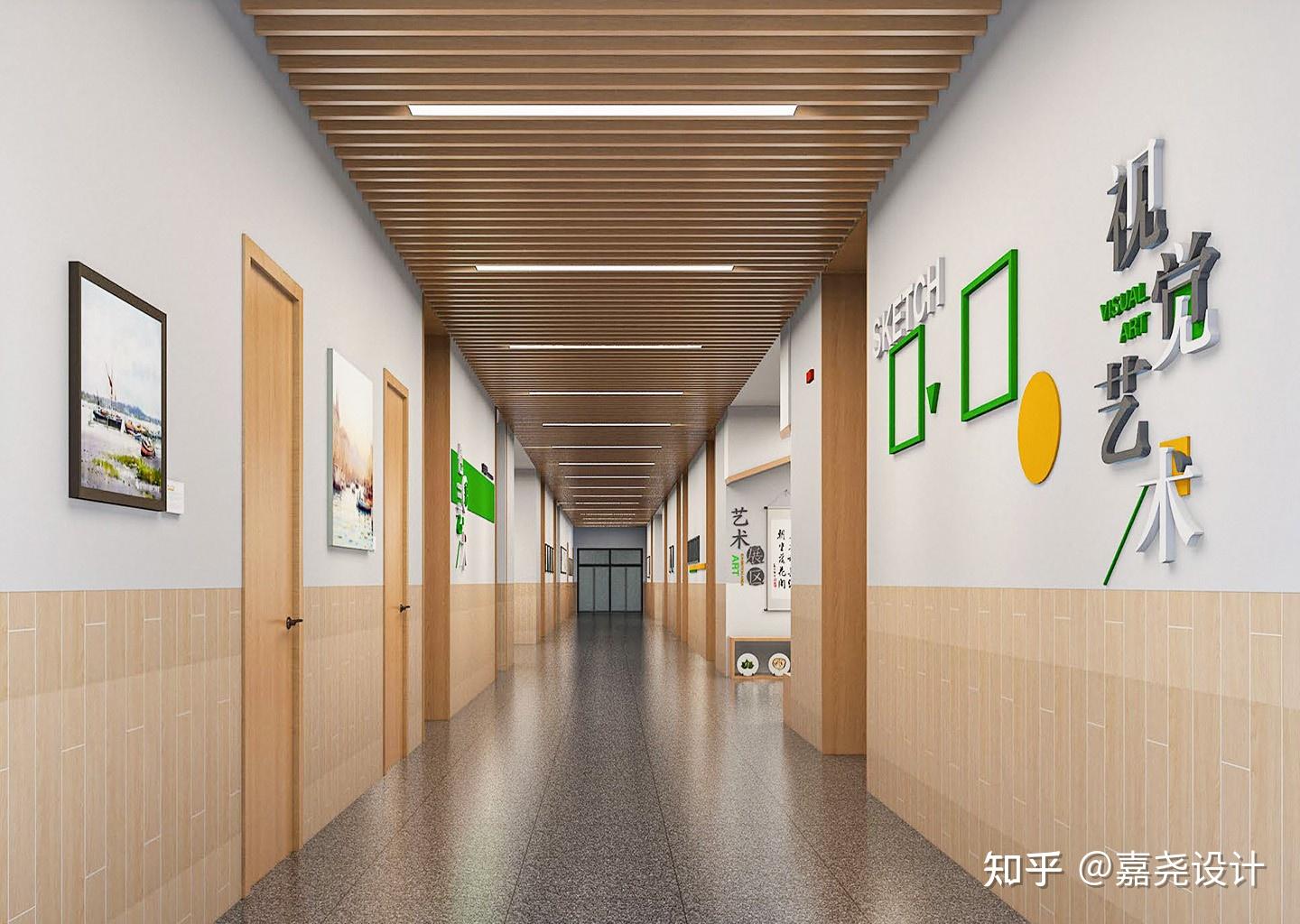 校园廊道文化建设 - 知乎
