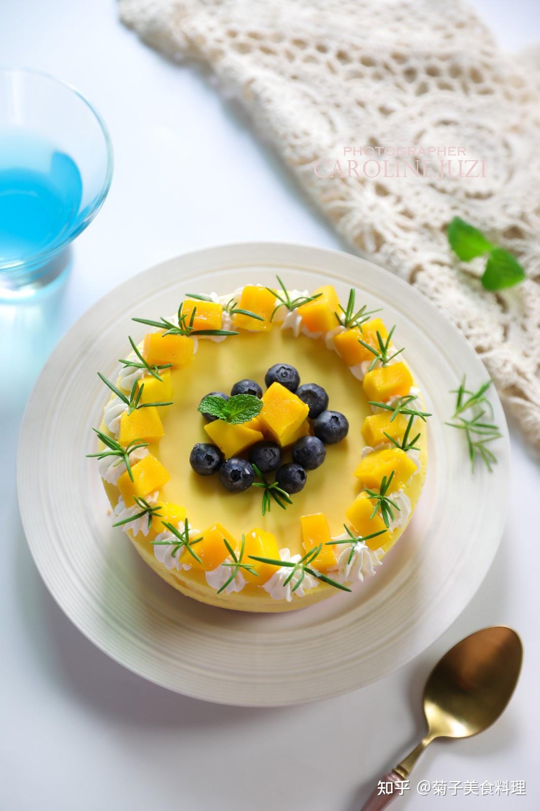 女生最爱的芒果酸奶慕斯甜蜜柔滑入口即化不用烤箱也能做