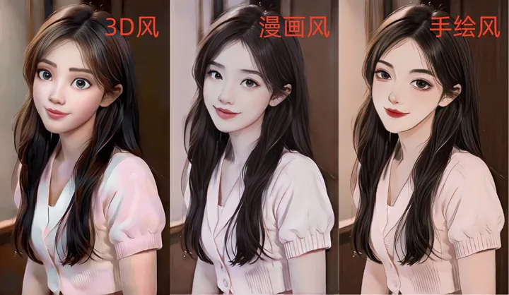 它自带美颜相机,漫画脸,艺术写真,滤镜等功能,美颜特效玩法这方面,它