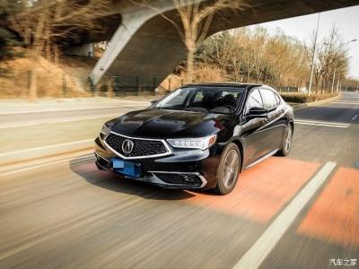 试驾讴歌tlx-l,装备精良,驾控自由,低速下的推背感