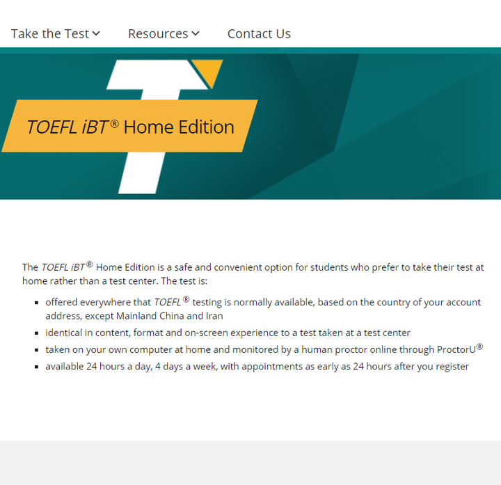 TOEFL iBT家庭版托福考试全流程(TOEFL Special Home Edition) - 知乎