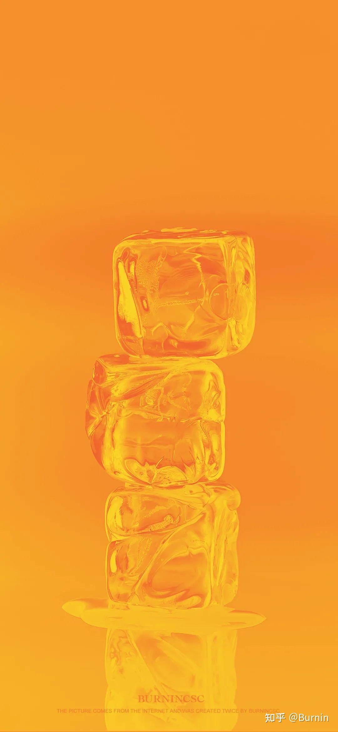 本期壁纸以冰与火的元素作为视觉的主题进行延伸,burnin or chill?