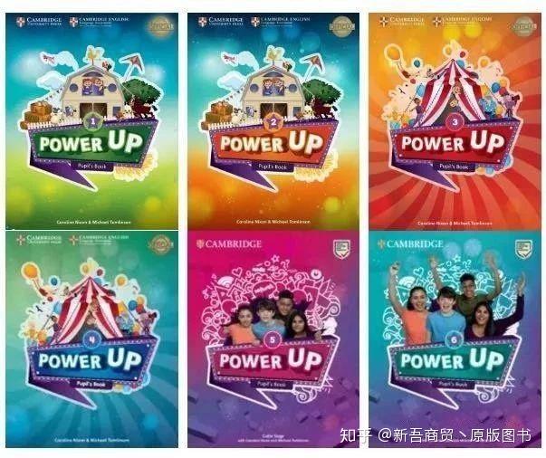 kidsbox作者全新著作剑桥少儿英语教材powerup剑桥终生胜任力框架有机