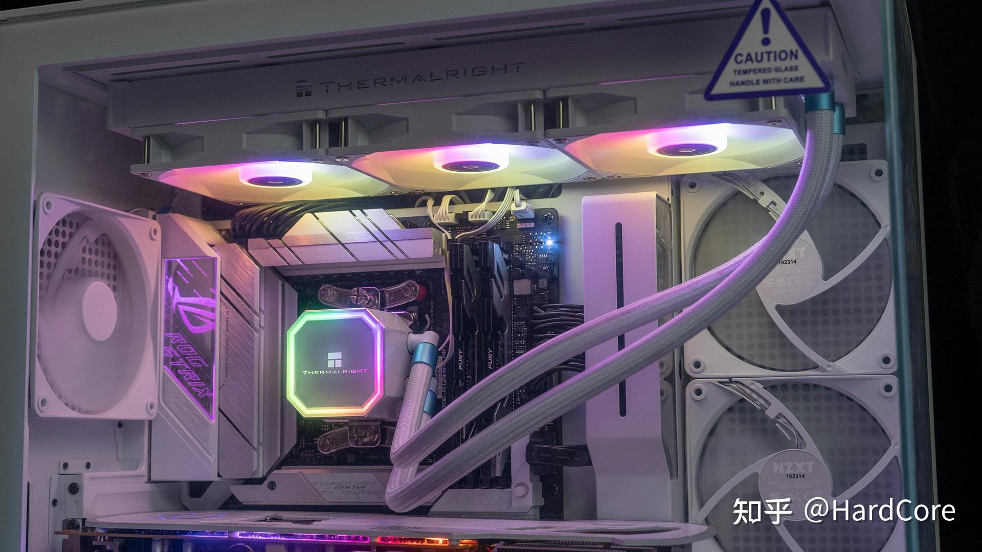 618最强游戏组合7800x3drogx670e吹雪索泰rtx4090海景房装机