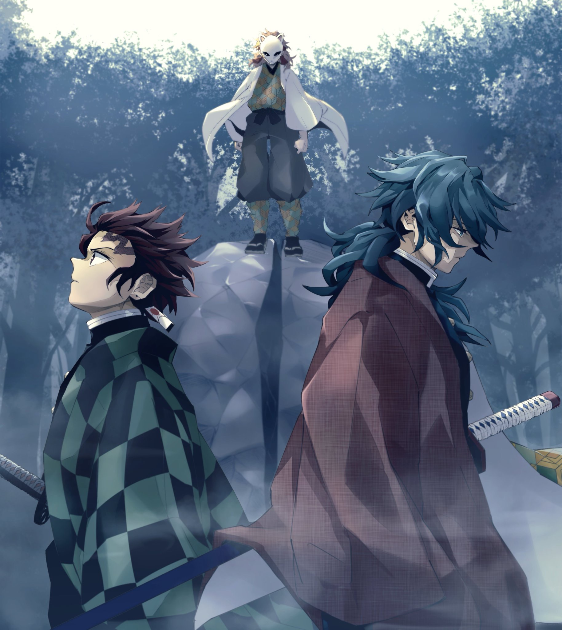 关于新番鬼灭之刃有没有什么好看的壁纸