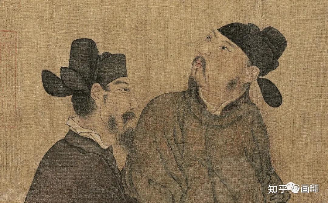 五代 · 周文矩《文苑图卷》 - 知乎