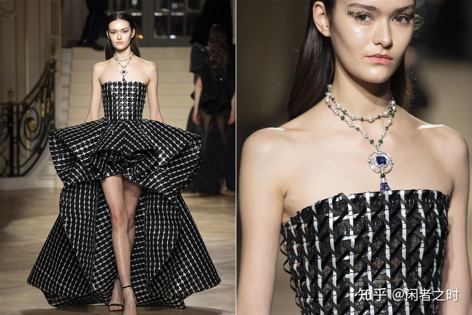 2019年巴黎高级时装周 t台上的高级珠宝