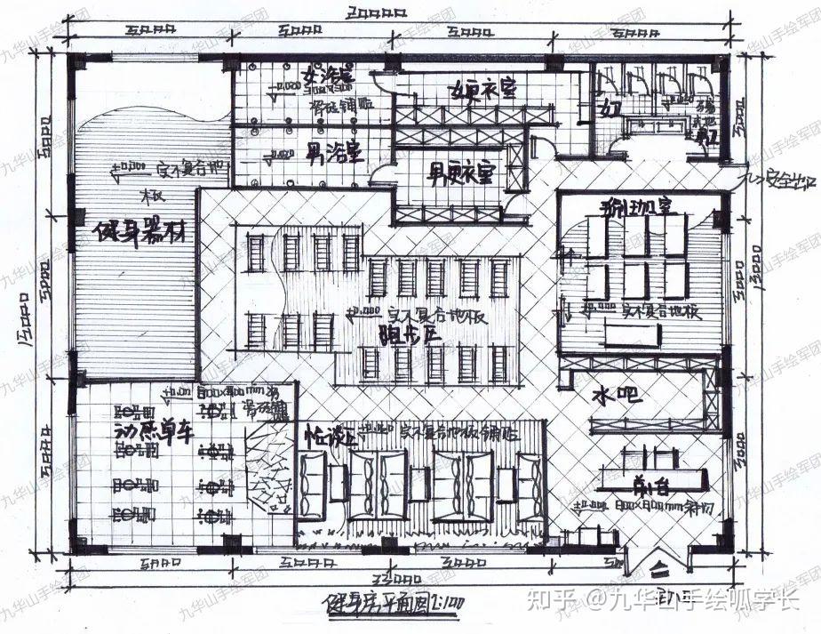 環藝室內健身房室內空間設計