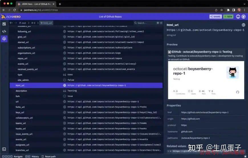 又发现一款 JSON 可视化工具神器，太好用了！！！ - 知乎