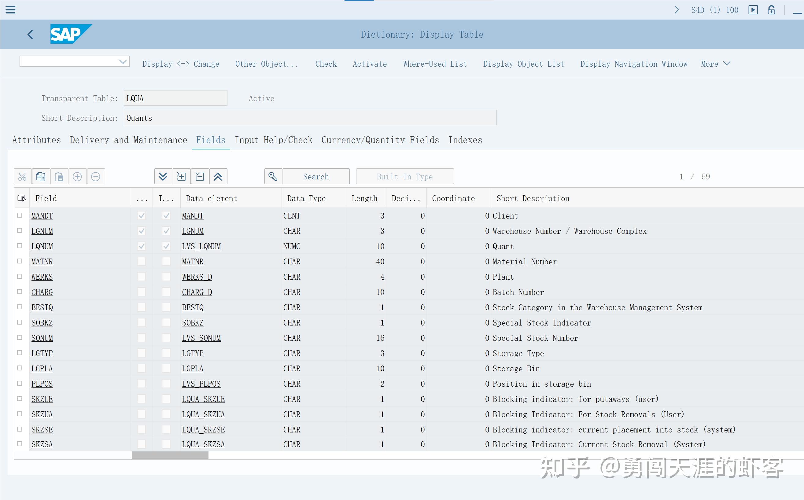 Sap wm lqua storage location 