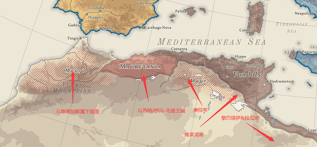 阿非利加大区(查士丁尼收复北非领土的命运)