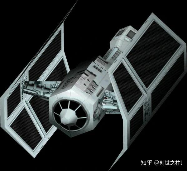 tie m4的机翼面板直接取自tie/sa轰炸机和类似的中央吊舱和机翼支柱