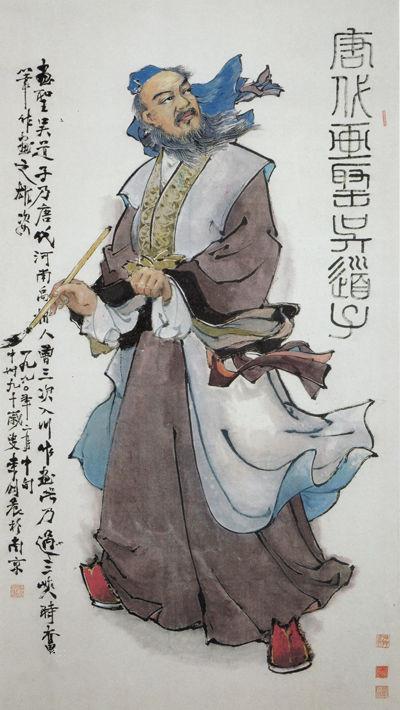 历代名家欣赏，中国画圣，吴道子——阳阳说画- 知乎