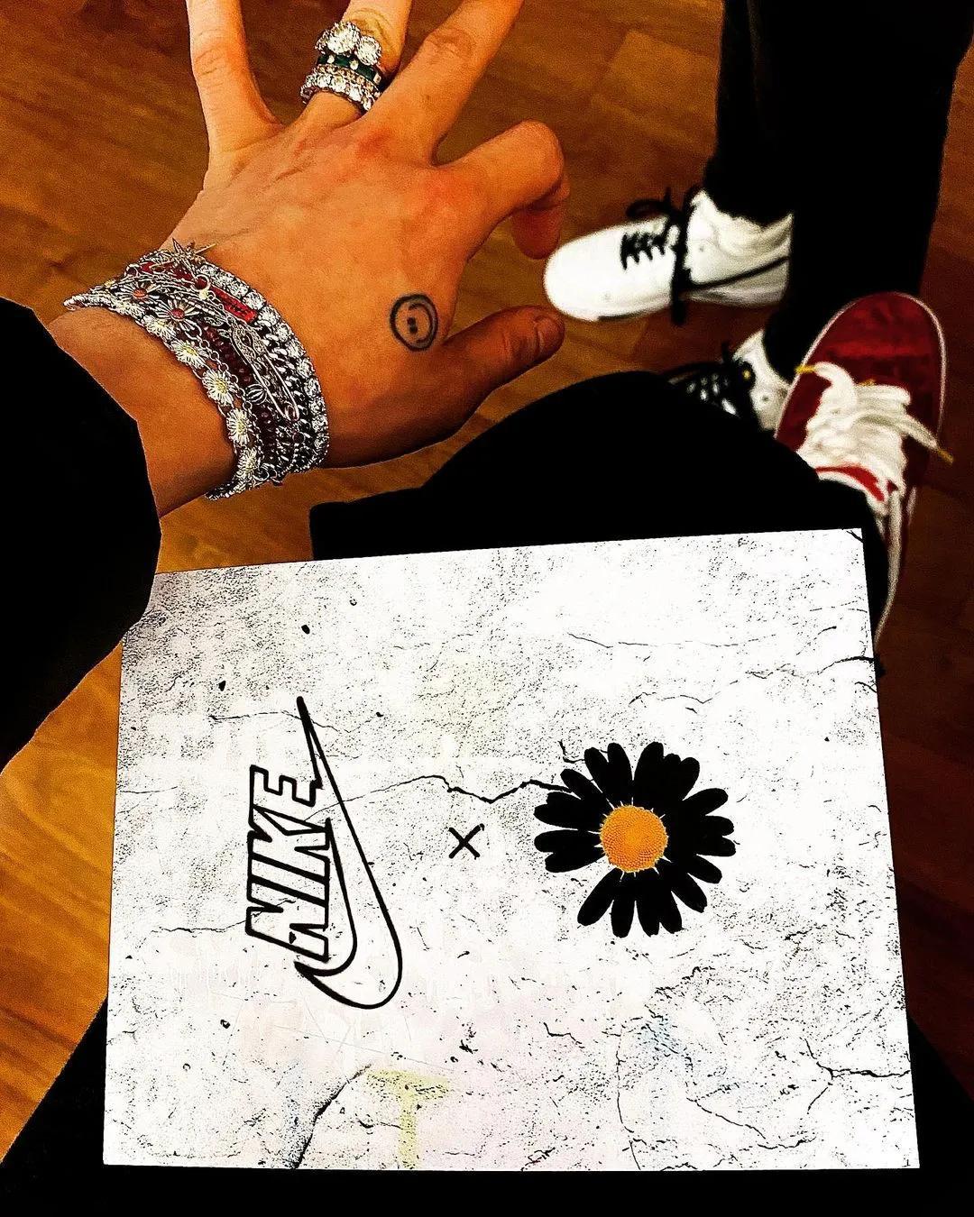 权志龙"小雏菊" x nike联名服饰要限量发售了?