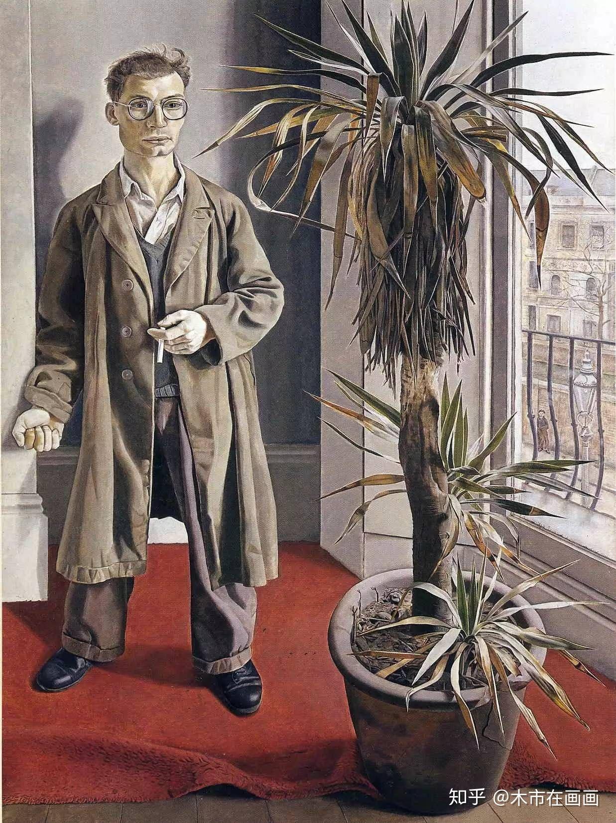 世纪肖像画家之一以写实肖像,裸体肖像而闻名作品欣赏‖lucian freud