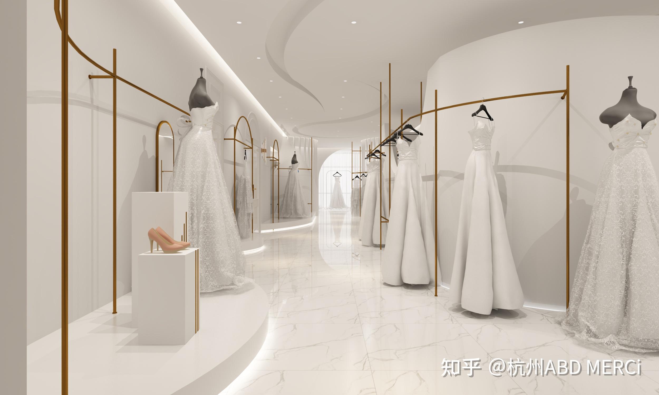 空间设计婚纱工作室的设计案例