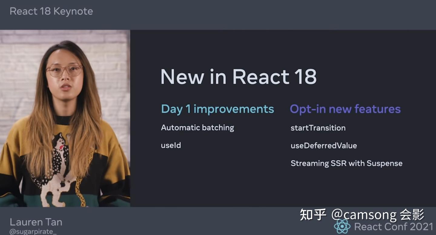解读 React Conf 2021 - 知乎