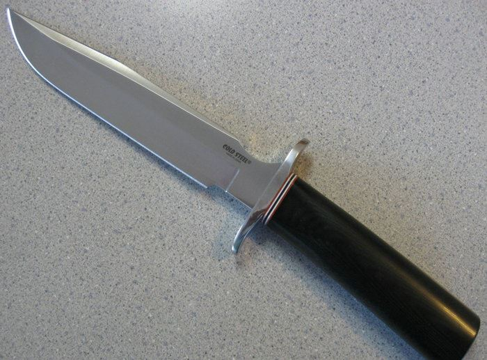 美国冷钢cold steel 14r1j military classic 经典三美钢平刃直刀