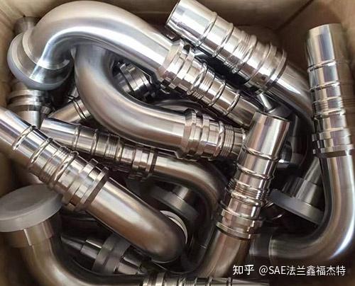 SAE法兰的结构及其与管子的连接方式分类 - 知乎