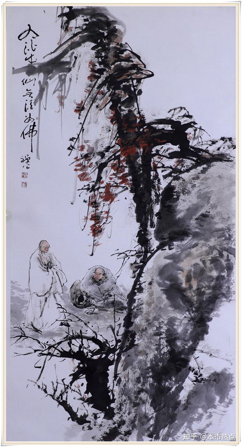 本市热点辞旧迎新画家张京城作品欣赏