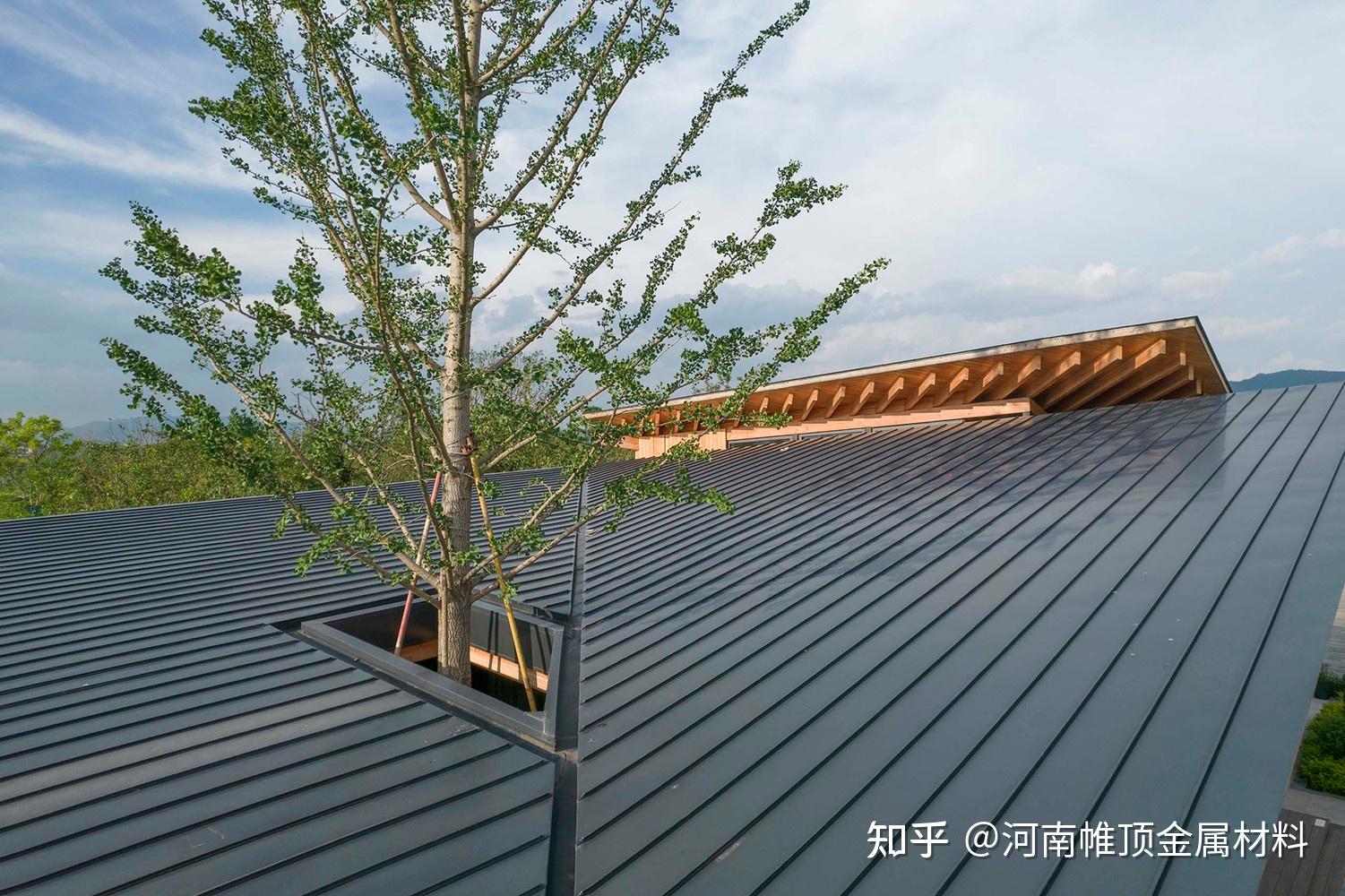 流畅美观的铝镁锰板,您想要的屋面样子它都有 