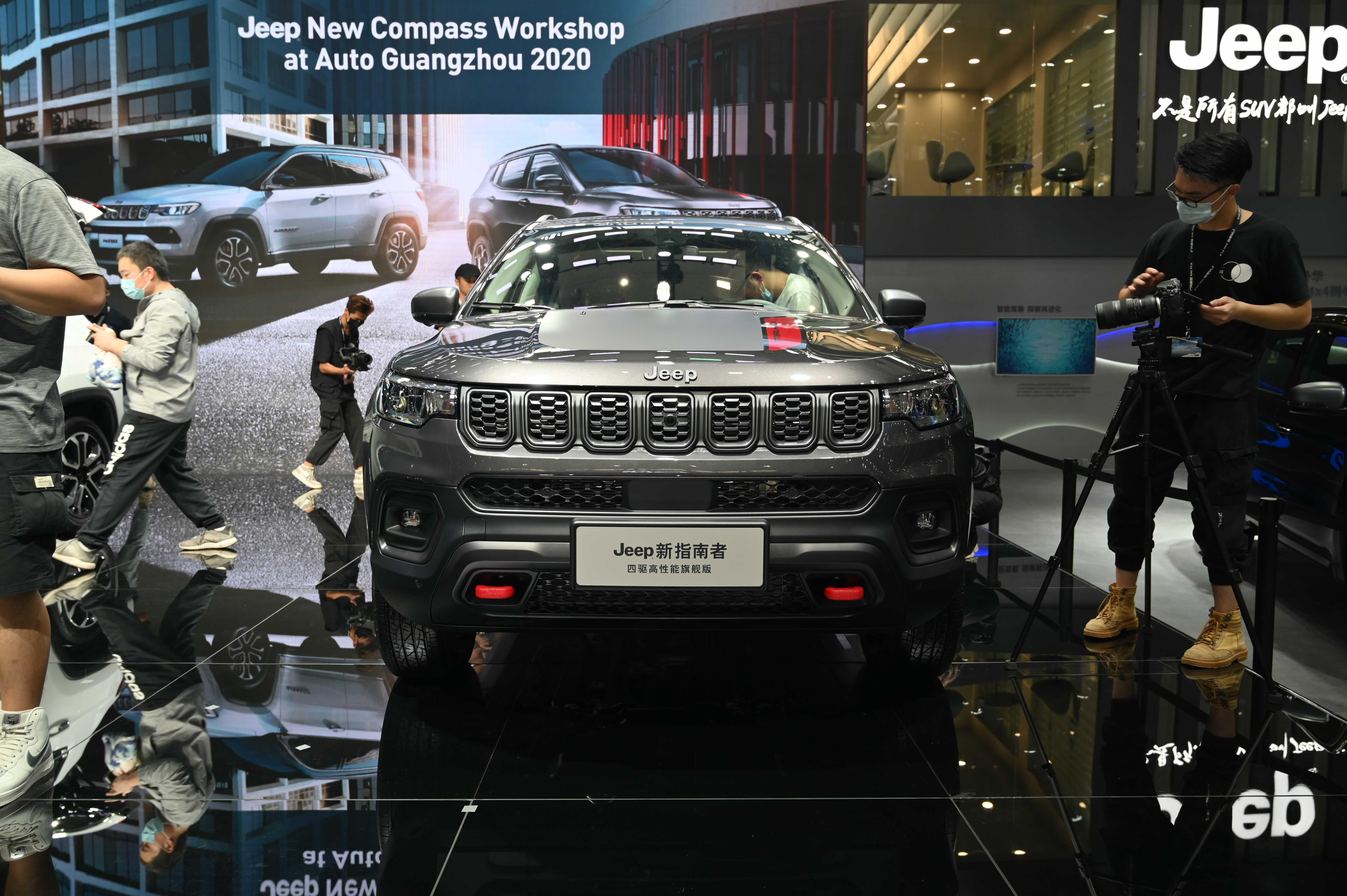 2020广州车展图解可甜可盐实拍广汽菲克jeep新指南者