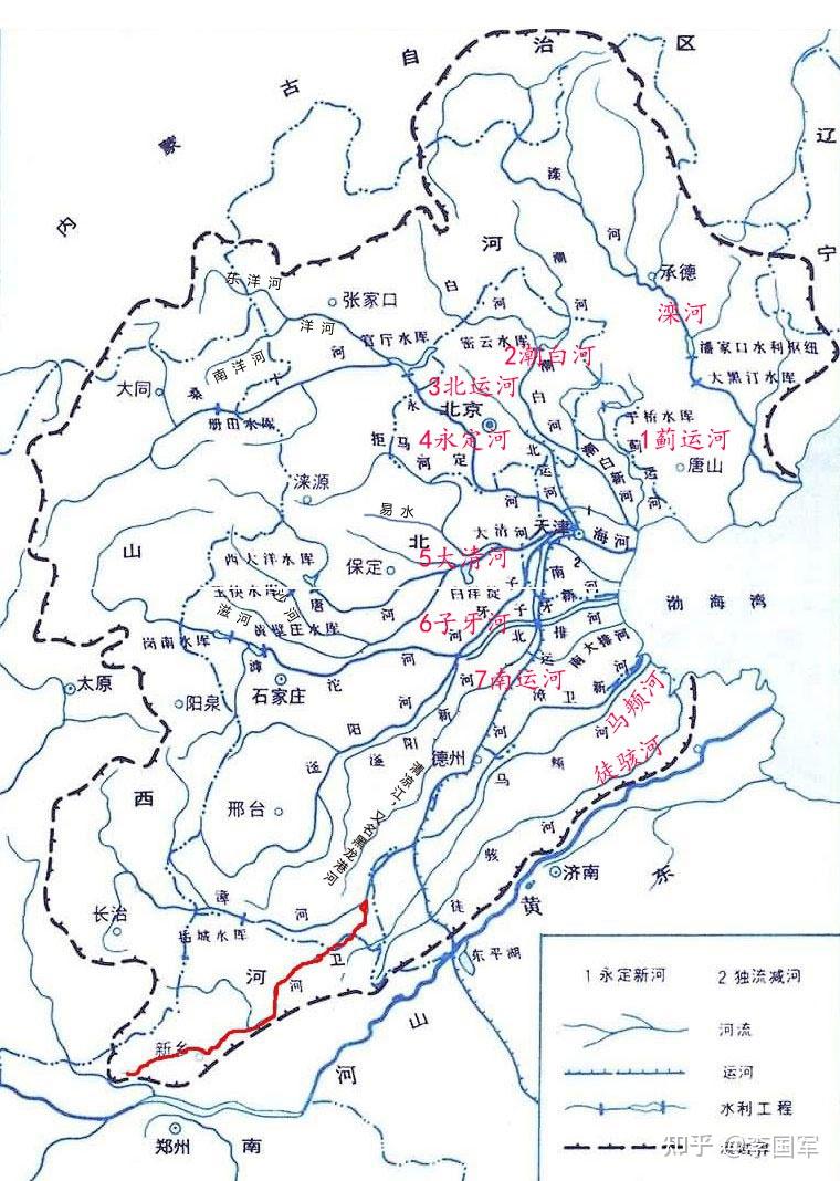 滹沱河一带五区规划图图片