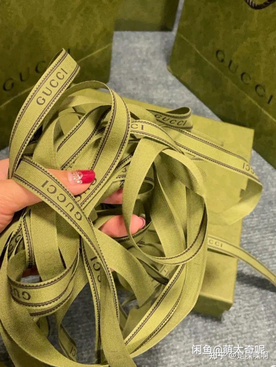 绿色gucci丝带包装带为什么能火成这样