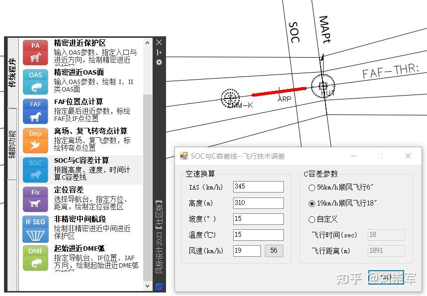 第七節 VOR/DME進近程式保護區的繪製