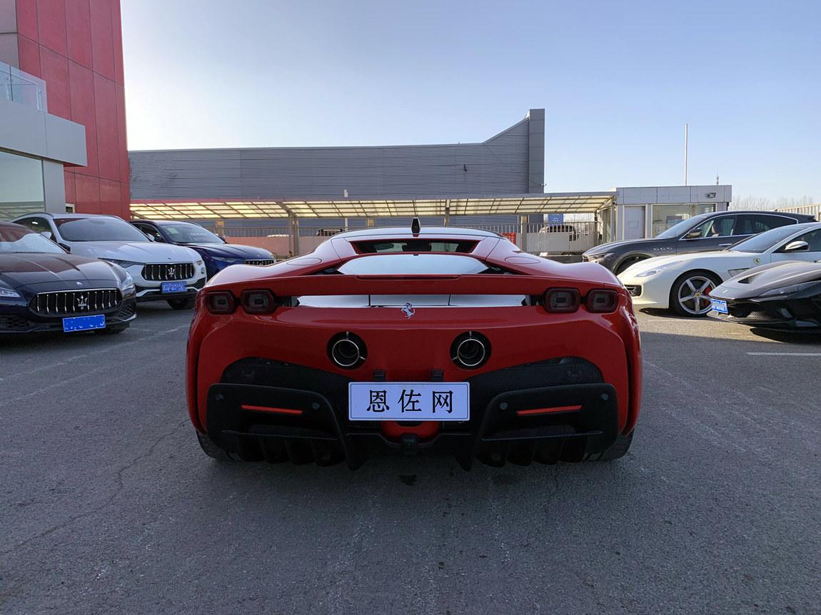 新一代带电的马王 法拉利 sf90 stradale 红色交付江苏客户 