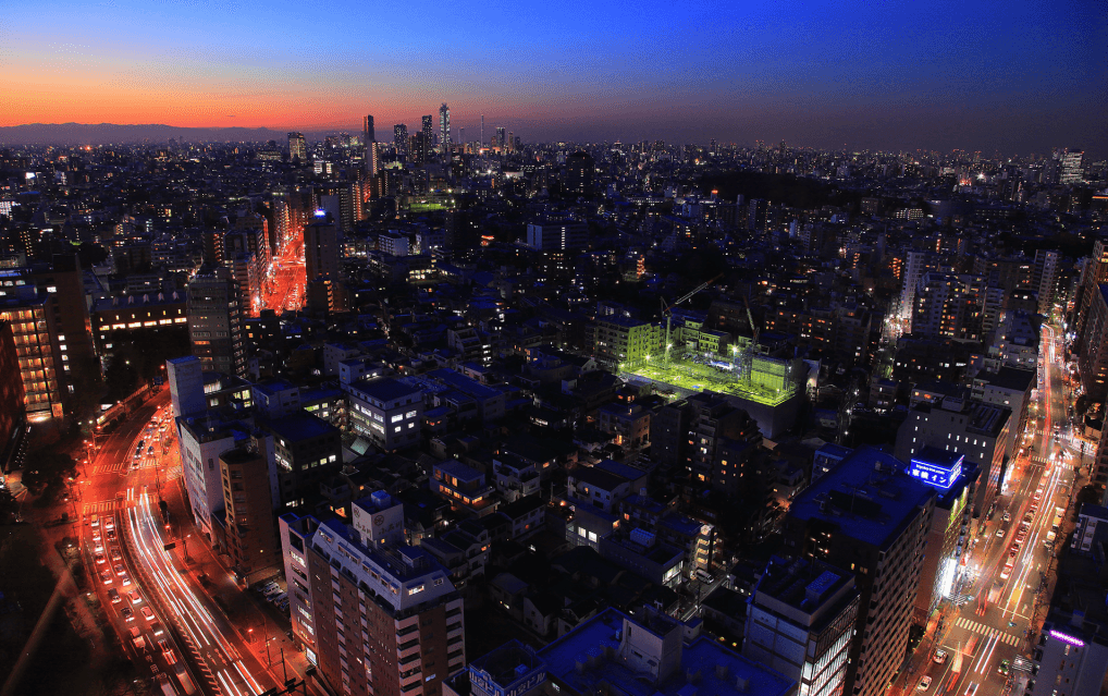 ⑦ 文京区区役所观景台