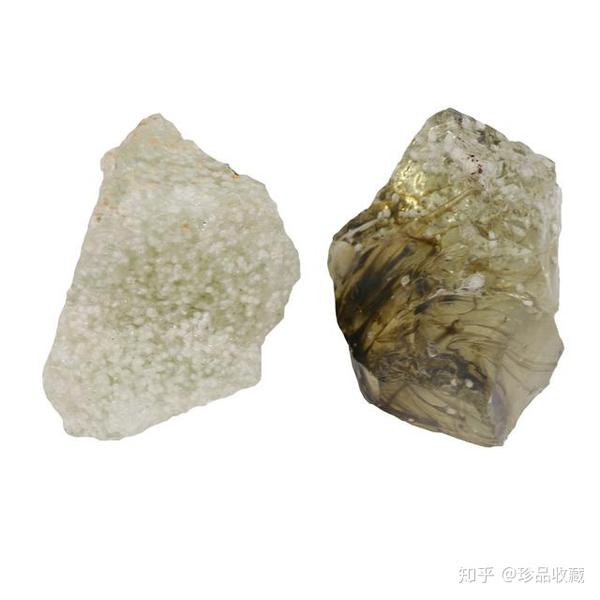 藏品鉴赏-乳色玻璃陨石