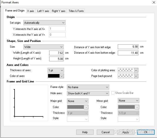 零基础SCI绘图（2）GraphPad Prism调整坐标轴 知乎