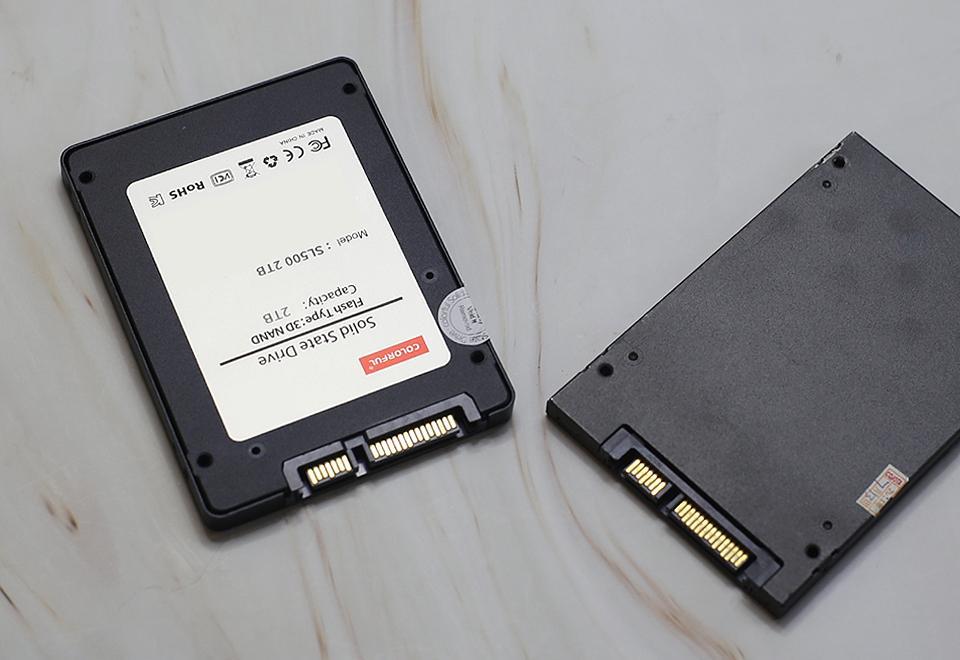 大容量高速度七彩虹sl5002tbssd硬盘晒单