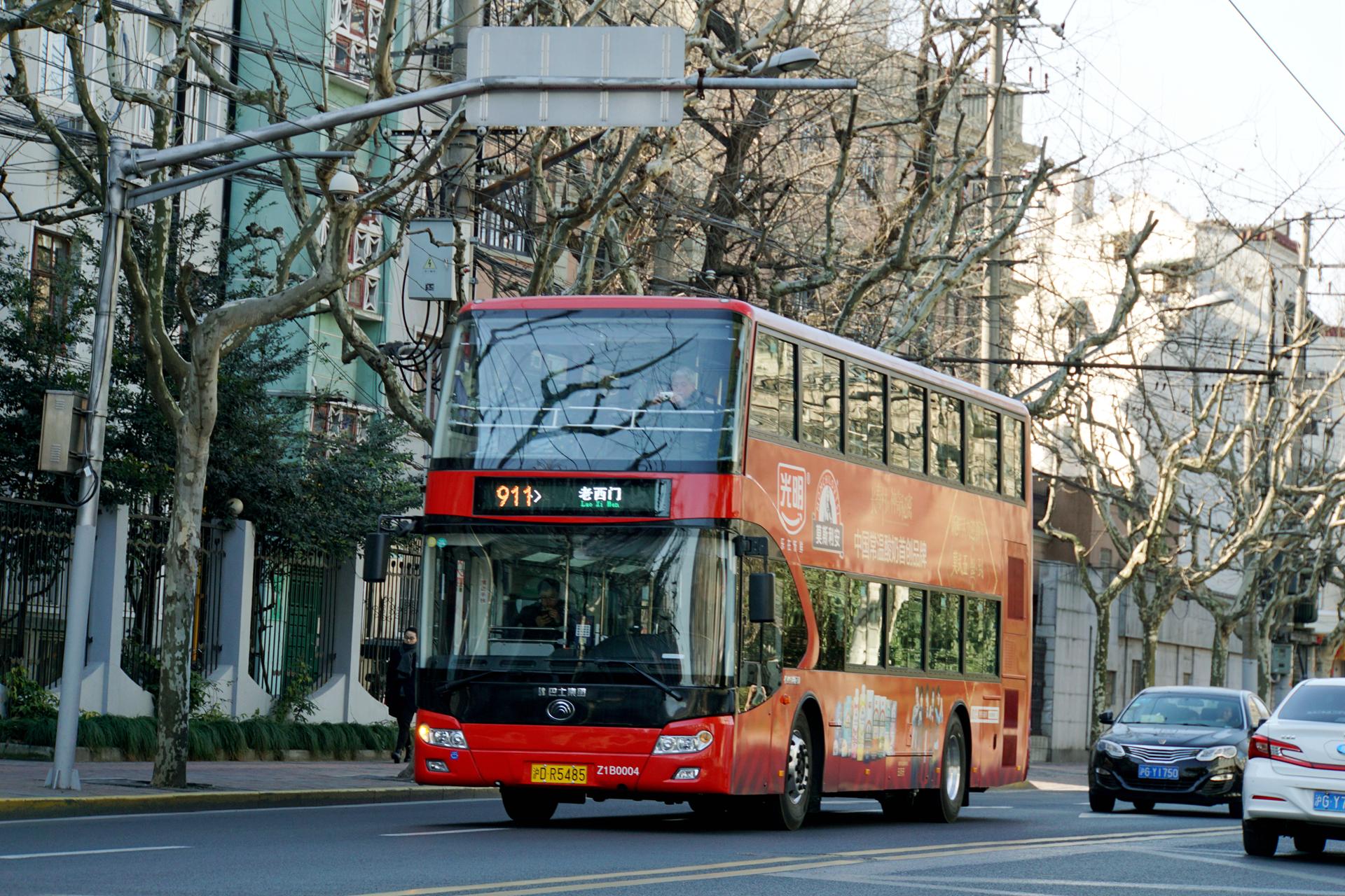 上海公交181路（缩线前）运行 车尾视角_哔哩哔哩_bilibili