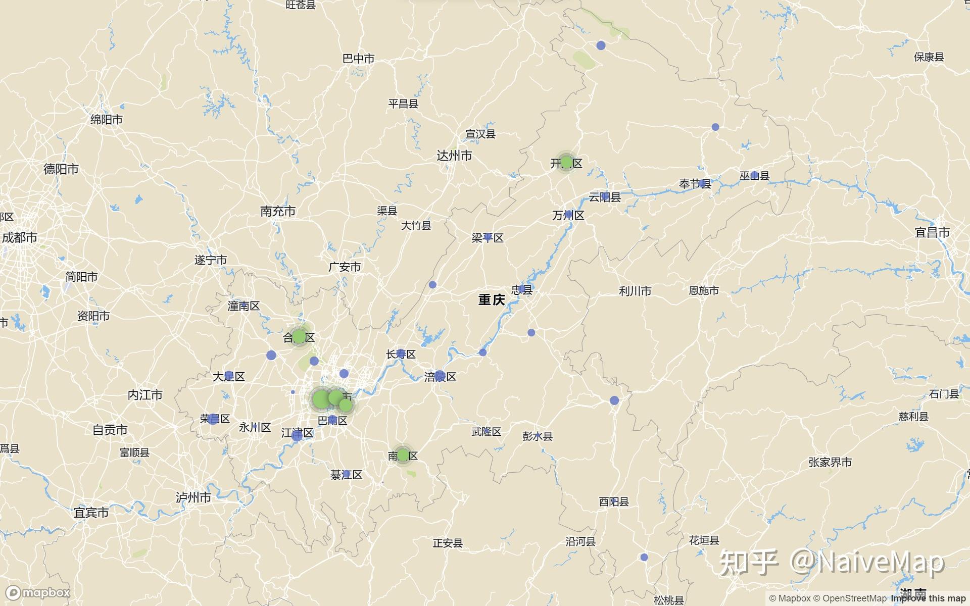 在 Mapbox GL JS 中加载 Apache ECharts 散点图 - 知乎