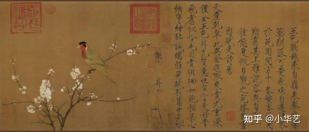 艺术名流 | 富贵黄家 - 黄筌画派,“诸黄画花,妙在赋色” - 知乎