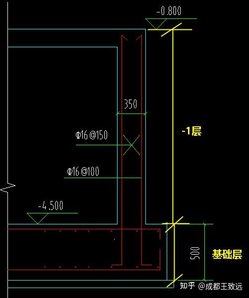 基础层到底要不要画墙柱