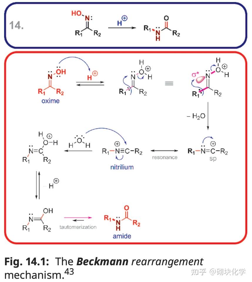 100期系列之14，有机反应机理知多少？Beckmann Rearrangement 作者：砌小智&工号006 - 知乎