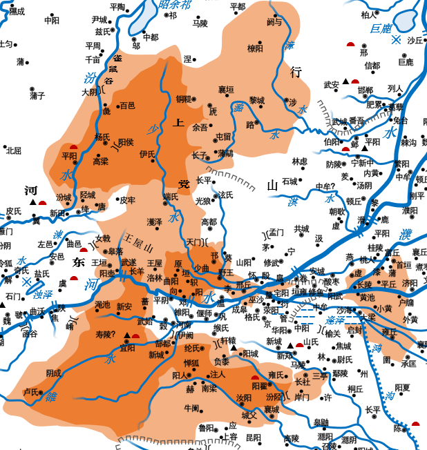 公元前403年韩国疆域