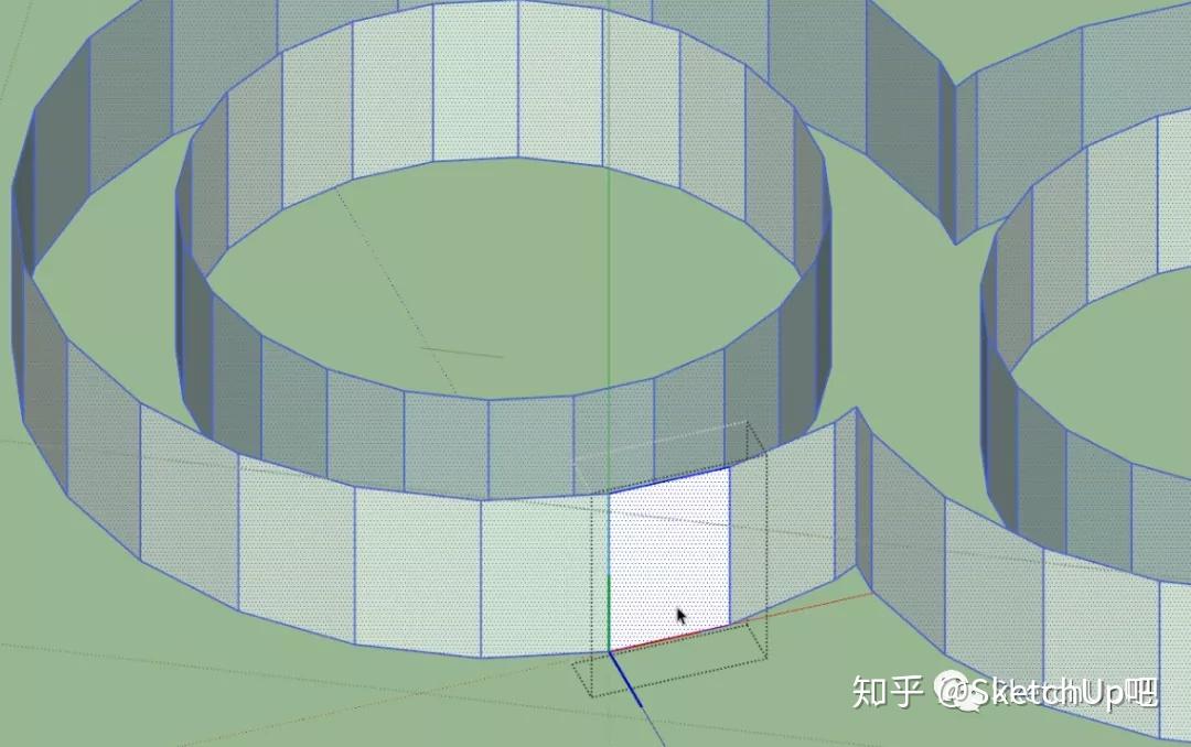 莫比乌斯别墅的sketchup建模思路