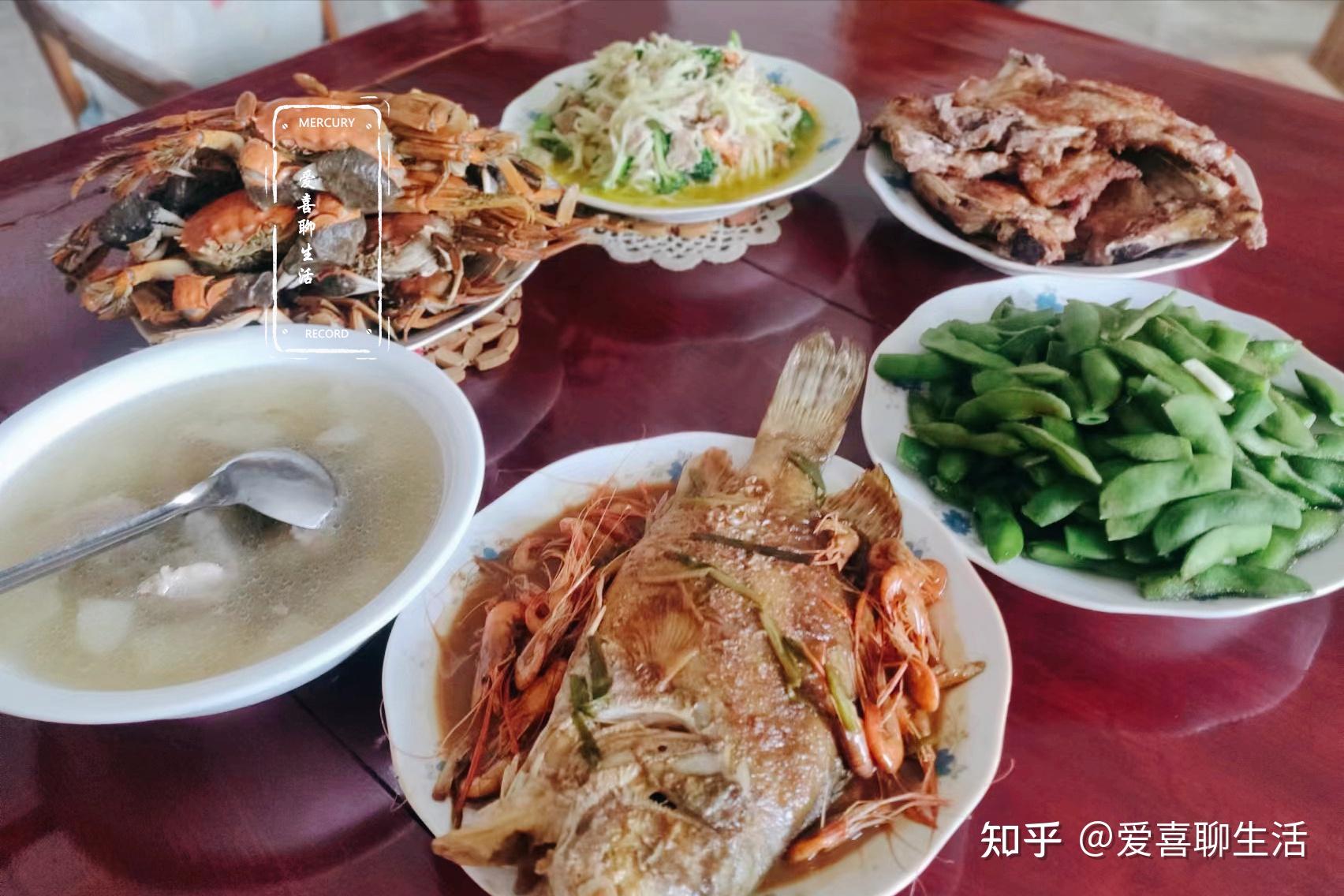 江苏一家六口的午餐走红朋友圈网友5菜一汤好丰盛求蹭饭