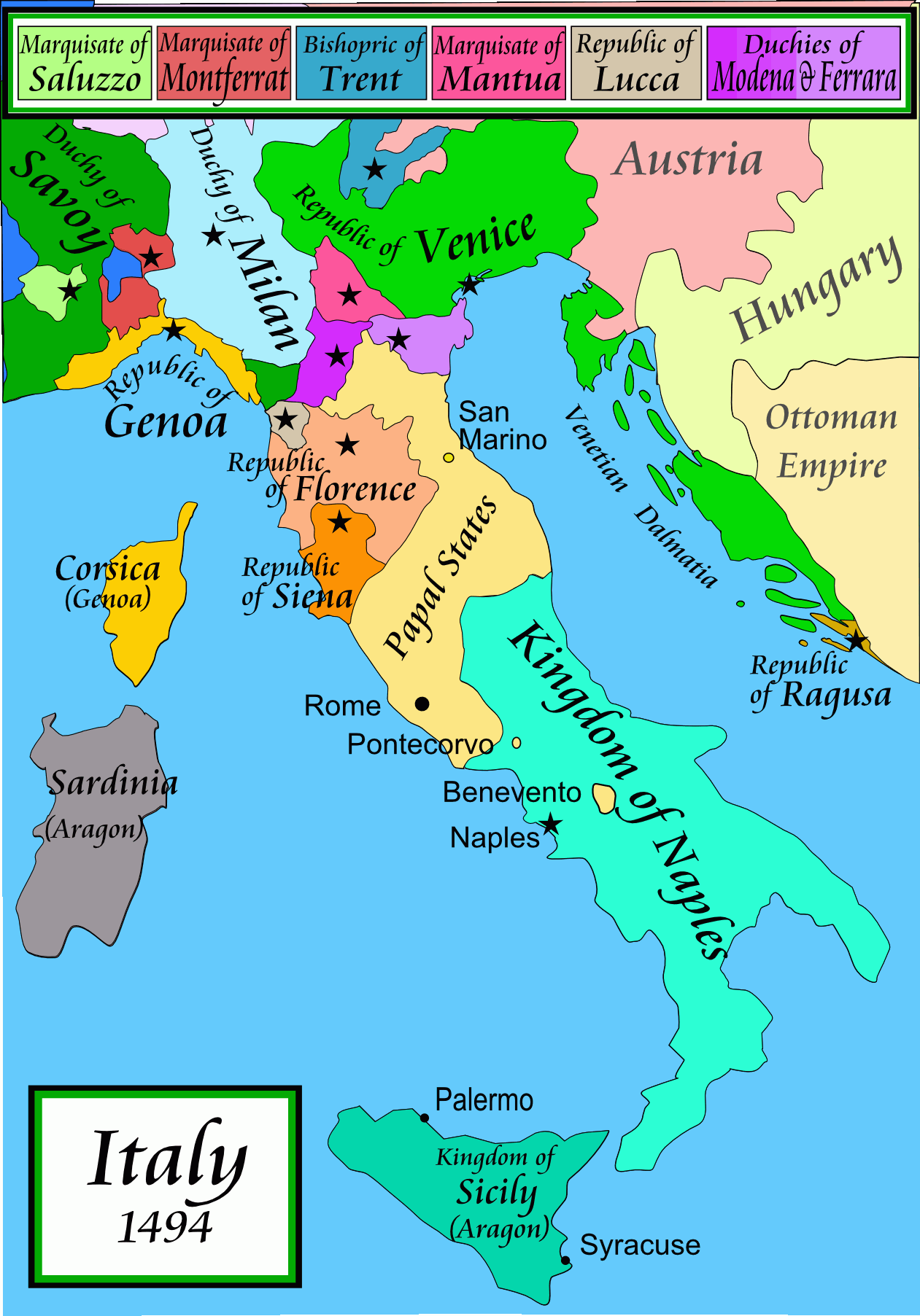 古代意大利地图图片