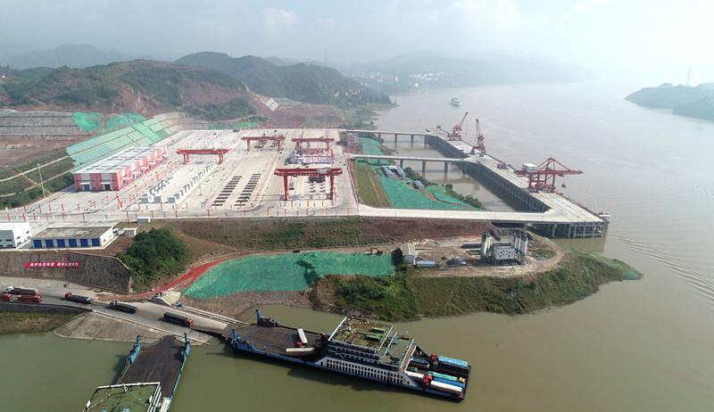 长江上游首个万吨级码头重庆新生港开港