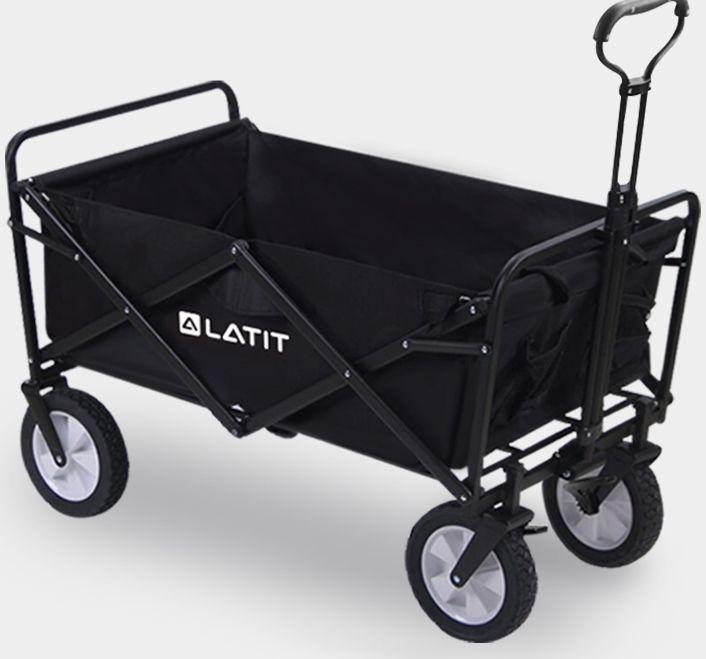 latit户外露营便携折叠营地车