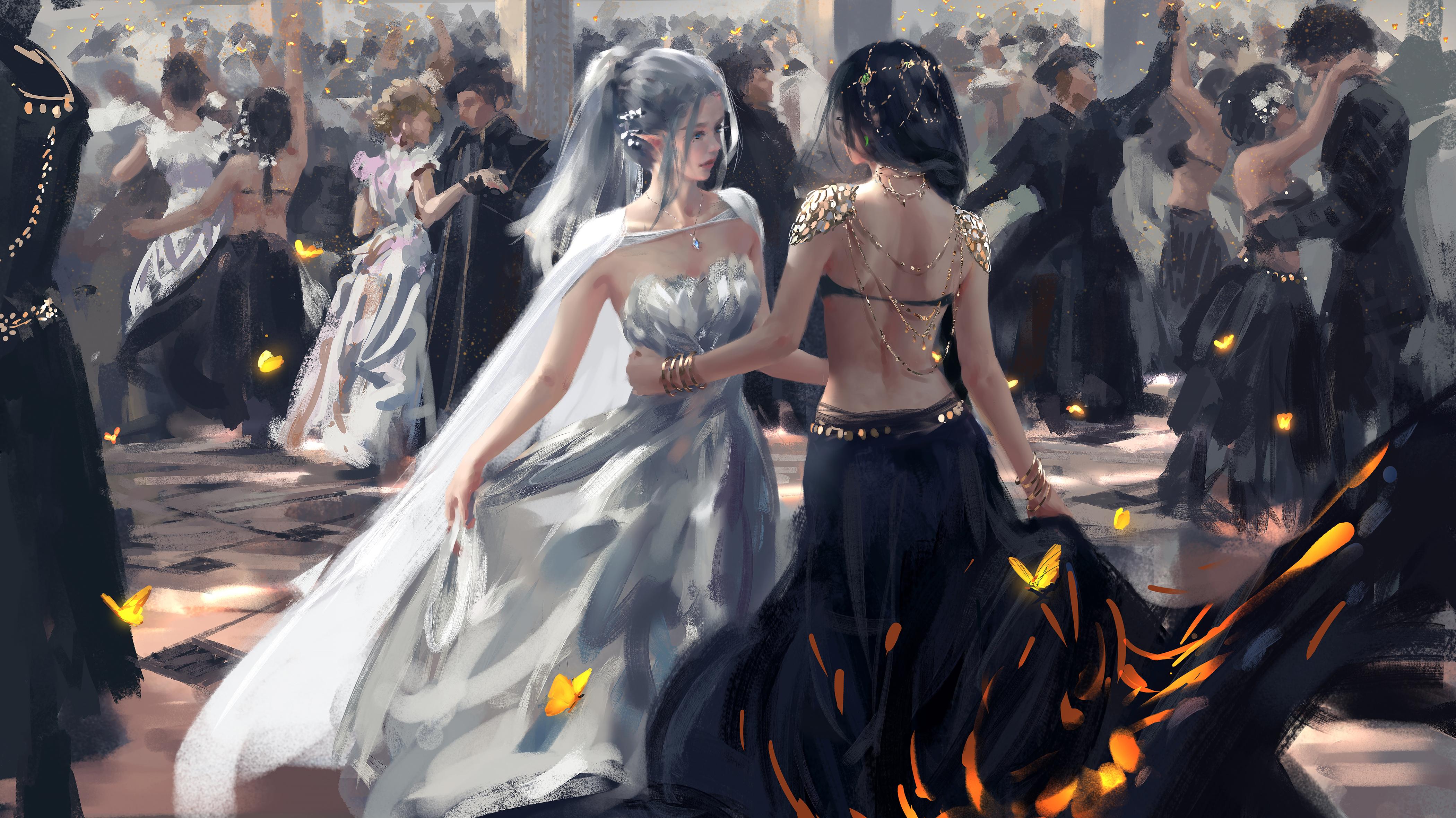 【风铃+海琴烟合集】4K手机壁纸,4K电脑壁纸,艺术美感插画 - 知乎
